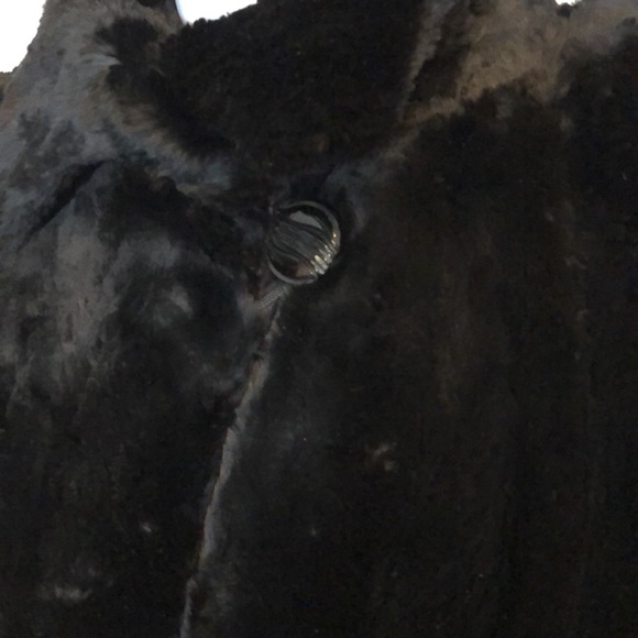 Women’s Village Furrier Vintage Black Fur Coat - Picture 8 of 15
